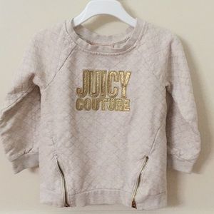 Juicy Couture baby girl sweatshirt
